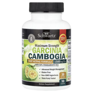 BioSchwartz Garcinia cambogia Força Máxima 90 Cápsulas