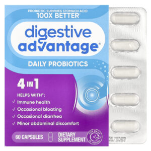 Schiff Digestive Advantage Probiótico Diário 60 Cápsulas