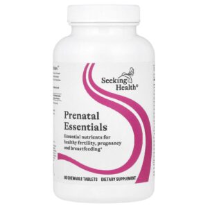 Seeking Health Pré-Natal Essentials 60 Comprimidos Mastigáveis