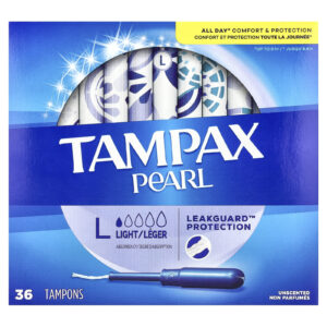 Tampax Pérola Leve Sem Perfume 36 absorventes internos