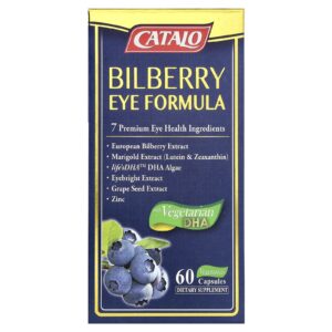 CATALO Fórmula de Mirtilo para os Olhos 60 Cápsulas Vegetarianas