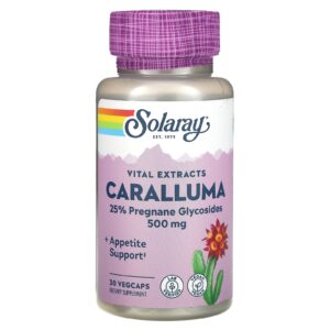 Solaray Vital Extracts Caralluma 500 mg 30 VegCaps