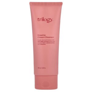 Trilogy Creme de Limpeza com Rosa-Mosqueta Para Todos os Tipos de Pele 100 ml (338 fl oz)