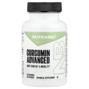 NutraBio Curcumin Advanced 60 Cápsulas