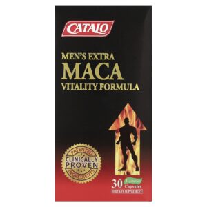 CATALO Fórmula Extra de Maca-Peruana para Homens 30 Cápsulas Vegetarianas