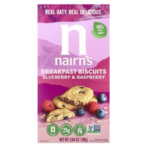 Nairns Biscoitos para o Café da Manhã Mirtilo e Framboesa 160 g (564 oz)