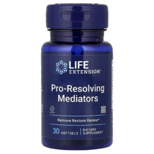 Life Extension Mediadores Pró-Resolução 30 Cápsulas Softgel