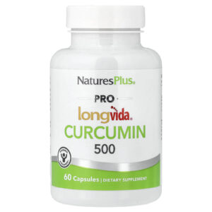 NaturesPlus Pro Longvida® Curcumina 500 mg 60 Cápsulas