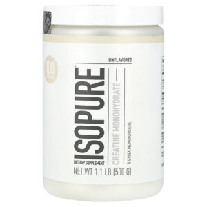 Isopure Creatina Mono-hidratada Sem Sabor 500 g (11 lb)