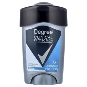 Degree Clinical Protection Desodorante Antitranspirante Sólido Suave Puro 48 g (17 oz)