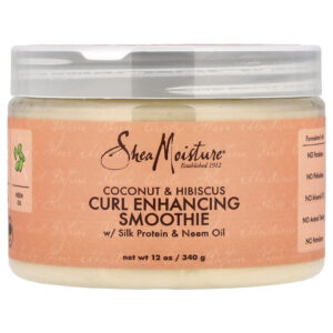 SheaMoisture Smoothie para Melhorar os Cachos Coco e Hibisco 340 g (12 oz)
