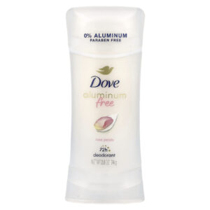 Dove Desodorante Sem Alumínio Pétalas de Rosa 74 g (26 oz)