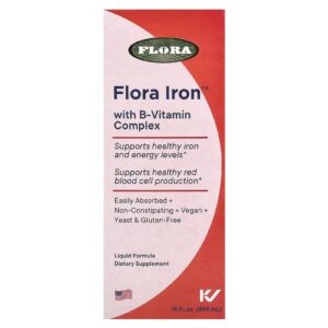Flora Ferro com Complexo de Vitaminas B 445 ml (15 fl oz)