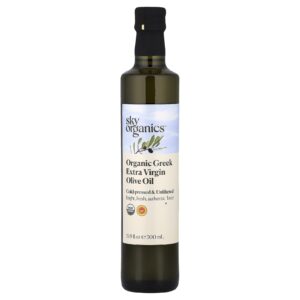 Sky Organics Óleo de Oliva Grego Extravirgem Orgânico 500 ml (169 fl oz)