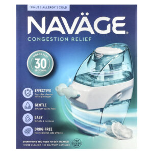 Navage Cuidado Nasal Kit de Limpeza Nasal 1 Kit