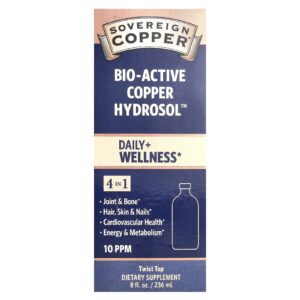 Sovereign Silver Bio-Active Copper Hydrosol™ 10 ppm 236 ml (8 fl oz)