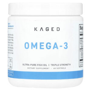 Kaged Ômega-3 Potência Tripla 60 Cápsulas Softgel