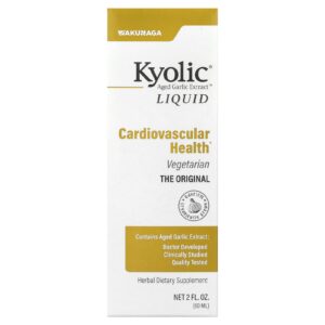 Kyolic Extrato de Alho Envelhecido Líquido 60 ml (2 fl oz)