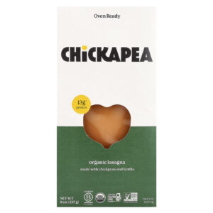 Chickapea Lasanha Orgânica 227 g (8 oz)