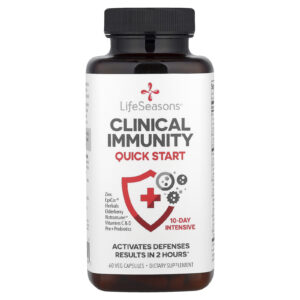 LifeSeasons Imunidade Clínica Início Rápido 60 Cápsulas Vegetais