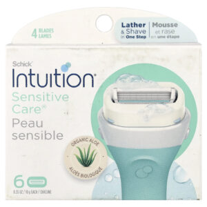Schick Intuition® Sensitive Care Cartuchos de Reposição 6 Cartuchos