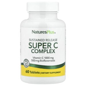 NaturesPlus Super Complexo C Liberação Gradual 60 Comprimidos