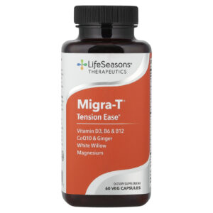 LifeSeasons Migra-T® Alívio para a Tensão 60 Cápsulas Vegetais