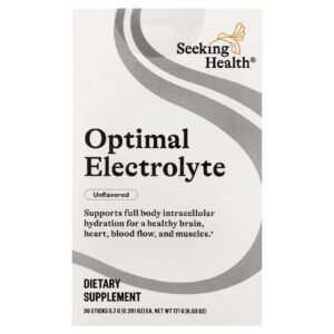 Seeking Health Eletrólito Ideal Sem Sabor 30 Embalagens 57 g (0201 oz) Cada