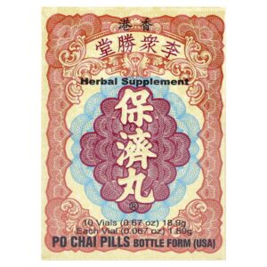Li Chung Shing Tong Comprimidos Po Chai 10 Frascos 189 g (067 oz)
