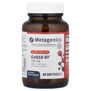 Metagenics CoQ10 ST® 100 mg 60 Cápsulas Softgel