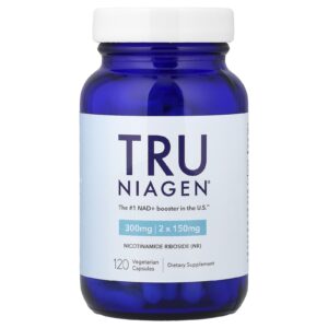 Tru Niagen Cloreto de Ribosídeo de Nicotinamida 120 Cápsulas Vegetarianas (150 mg por Cápsula)