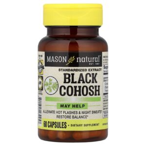 Mason Natural Acteia Extrato Padronizado 60 Cápsulas (40 mg por Cápsula)