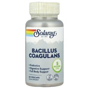 Solaray Bacillus coagulans 60 VegCaps