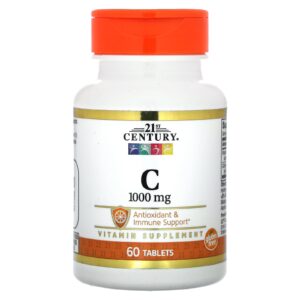 21st Century Vitamina C 1.000 mg 60 Comprimidos