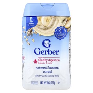 Gerber Cereal 2nd Foods® Banana e Aveia 227 g (8 oz)