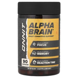 Onnit Alpha Brain® 90 Cápsulas