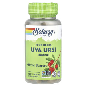 Solaray True Herbs Uva Ursi 460 mg 100 VegCaps