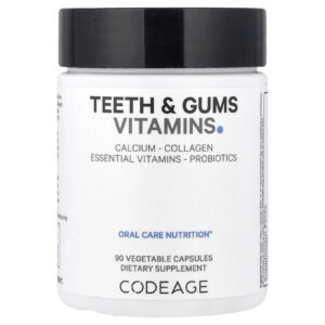 Codeage Vitaminas para Dentes e Gengivas 90 Cápsulas Vegetais