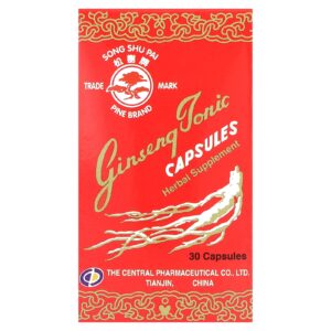 Song Shu Pai Tônico de Ginseng 30 Cápsulas