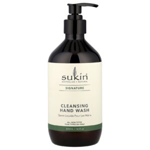 Sukin Signature Sabonete Líquido para Mãos para Limpeza Todos os Tipos de Pele 500 ml (16 fl oz)