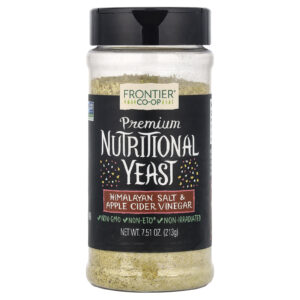 Frontier Co-op Fermento Nutricional Premium Sal do Himalaia e Vinagre de Maçã 213 g (751 oz)