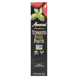Amore Pasta de Tomate e Manjericão 127 g (45 oz)