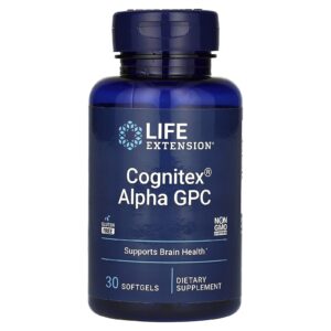 Life Extension Alfa GPC Cognitex 30 Cápsulas Softgel
