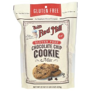 Bobs Red Mill Mistura para Biscoitos com Lascas de Chocolate Sem Glúten 624 g (22 oz)