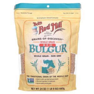 Bobs Red Mill Bulgur Vermelho Grão Integral 680 g (24 oz)