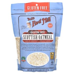 Bobs Red Mill Aveia Escocesa Grãos Integrais Sem Glúten 567 g (20 oz)