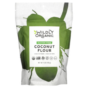 Wildly Organic Farinha de Coco sem Glúten 454 g (16 oz)