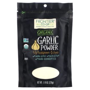 Frontier Co-op Alho Orgânico em Pó 220 g (776 oz)