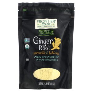 Frontier Co-op Raiz de Gengibre Orgânico 116 g (409 oz)