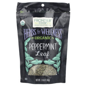 Frontier Co-op Folha de Hortelã-Pimenta Orgânica 58 g (205 oz)